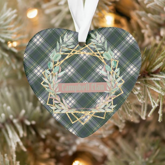 Black Watch Dress Original Scottish Tartan Ornament (Boom)