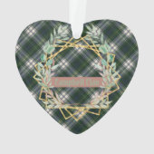 Black Watch Dress Original Scottish Tartan Ornament (achterkant)