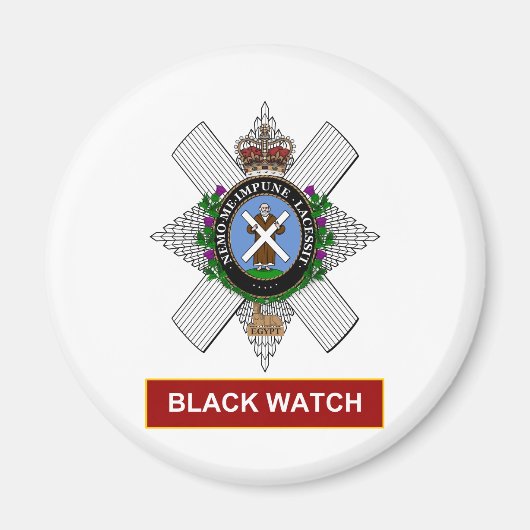 Black Watch Magneet (Voorkant)