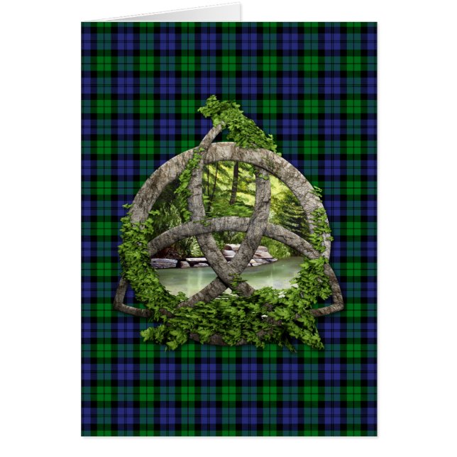 Black Watch Miltic Celtic Trinity Knot (Voorkant)