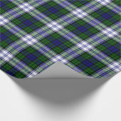 Black Watch Mode Tartan Cadeaupapier (Hoek)