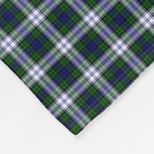 Black Watch Mode Tartan Fleece Deken