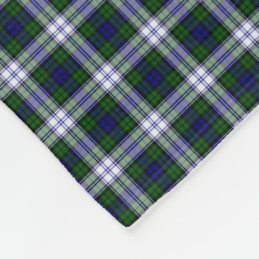 Black Watch Mode Tartan Fleece Deken (Hoek)
