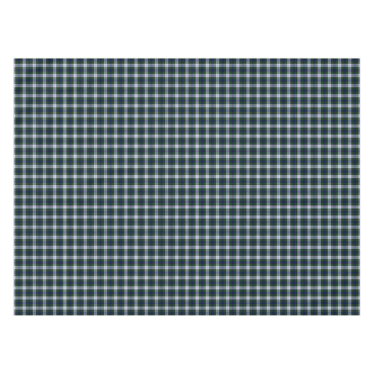 Black Watch Mode Tartan Tafelkleed (Voorkant (Horizontaal))