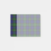 Black Watch of Clan Campbell Tartan Post-it® Notes (Voorkant)