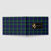 Black Watch Pset and Thistle Wedding Guest Book Gastenboek (Volledig)