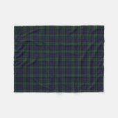 Black Watch Pset Fleece Blanket (Voorkant (Horizontaal))