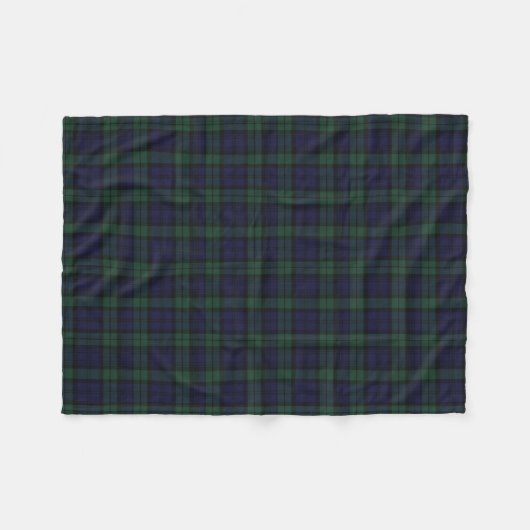 Black Watch Pset Fleece Blanket (Voorkant (Horizontaal))