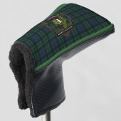 Black Watch Pset Tartan Scottish Thistlle Name Go Golfheadcover (3/4 voorkant)
