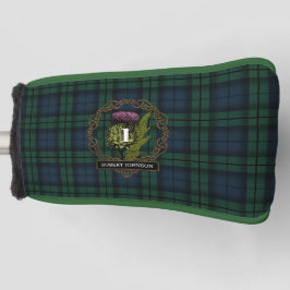 Black Watch Pset Tartan Scottish Thistlle Name Go Golfheadcover