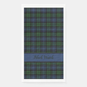 Black Watch Scottish Clan Tartan Servet