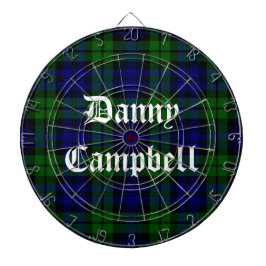 Black Watch Tartan Aangepaste kleerkaart Dartbord