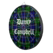Black Watch Tartan Aangepaste kleerkaart Dartbord (Voorkant Rechts)