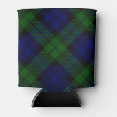 Black Watch Tartan Blue Green Pset Blikjeskoeler (Voorkant)
