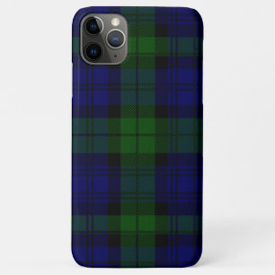 Black Watch Tartan Blue Green Pset Case-Mate iPhone Case
