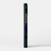 Black Watch Tartan Blue Green Pset Case-Mate iPhone Case (Achterkant / Rechts)