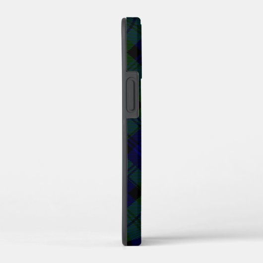 Black Watch Tartan Blue Green Pset Case-Mate iPhone Case (Achterkant / Rechts)