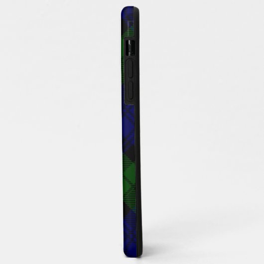 Black Watch Tartan Blue Green Pset Case-Mate iPhone Case (Achterkant/links)