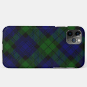 Black Watch Tartan Blue Green Pset Case-Mate iPhone Case (Achterkant (horizontaal))