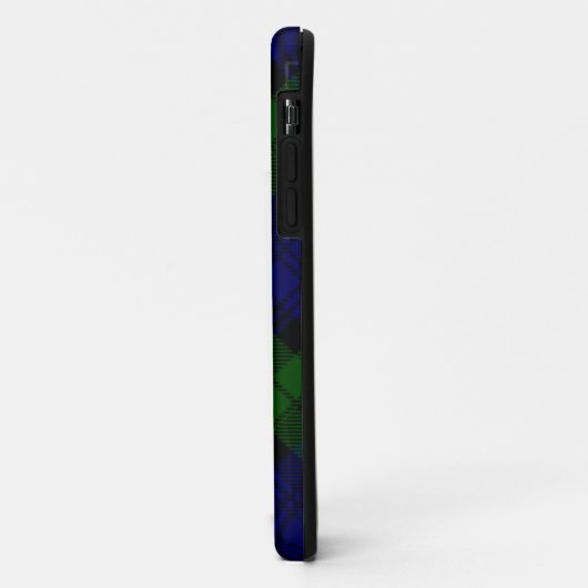 Black Watch Tartan Blue Green Pset Case-Mate iPhone Case (Achterkant/links)