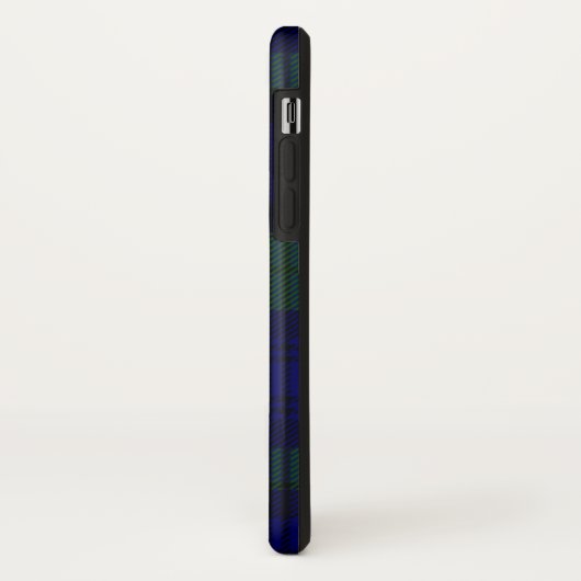 Black Watch Tartan Blue Green Pset Case-Mate iPhone Case (Achterkant/links)