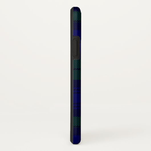 Black Watch Tartan Blue Green Pset Case-Mate iPhone Case (Achterkant / rechts)
