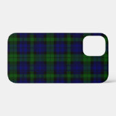 Black Watch Tartan Blue Green Pset Case-Mate iPhone Case (Achterkant (horizontaal))