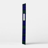 Black Watch Tartan Blue Green Pset Case-Mate iPhone Case (Achterkant / Rechts)