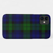 Black Watch Tartan Blue Green Pset Case-Mate iPhone Case (Achterkant (horizontaal))