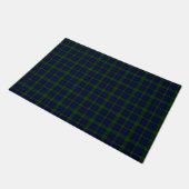Black Watch Tartan Blue Green Pset Deurmat (Schuin)