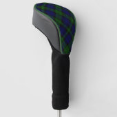 Black Watch Tartan Blue Green Pset Golfheadcover (Schuin)