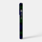 Black Watch Tartan Blue Green Pset iPhone Hoesje (Linkerkant)