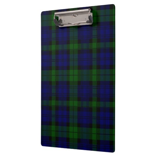 Black Watch Tartan Blue Green Pset Klembord (Links)