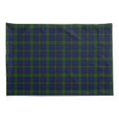 Black Watch Tartan Blue Green Pset Kussensloop (Achterkant-Rechts)