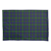 Black Watch Tartan Blue Green Pset Kussensloop (Voorkant-Links)