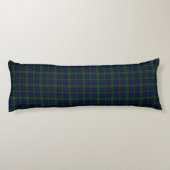 Black Watch Tartan Blue Green Pset Lichaamskussen (Achterkant)
