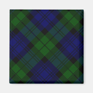 Black Watch Tartan Blue Green Pset Magneet