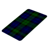 Black Watch Tartan Blue Green Pset Magneet (Linkerzijde)