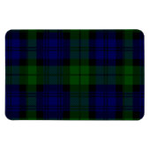 Black Watch Tartan Blue Green Pset Magneet (Horizontaal)