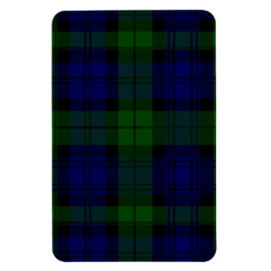 Black Watch Tartan Blue Green Pset Magneet