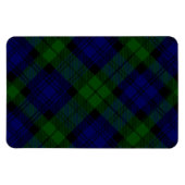 Black Watch Tartan Blue Green Pset Magneet (Horizontaal)
