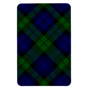Black Watch Tartan Blue Green Pset Magneet