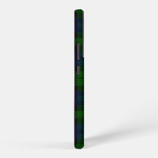 Black Watch Tartan Blue Green Pset Samsung Galaxy Hoesje (Rechterkant)