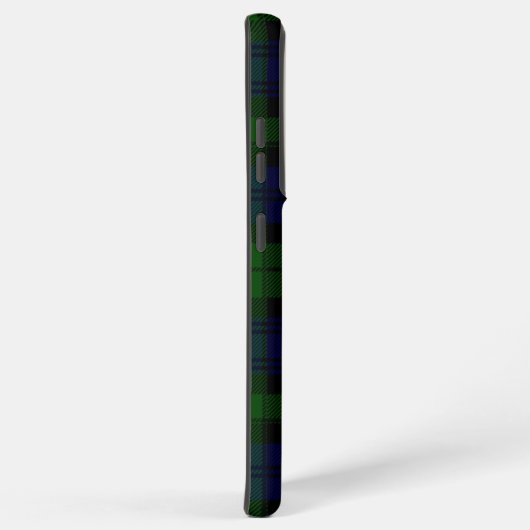 Black Watch Tartan Blue Green Pset Samsung Galaxy Hoesje (Rechterkant)