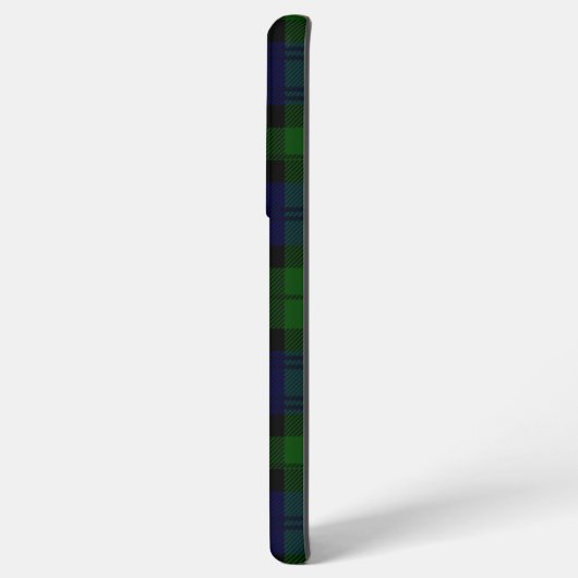 Black Watch Tartan Blue Green Pset Samsung Galaxy Hoesje (Linkerkant)