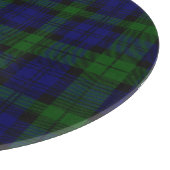 Black Watch Tartan Blue Green Pset Snijplank (Hoek)