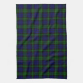 Black Watch Tartan Blue Green Pset Theedoek (Verticaal)