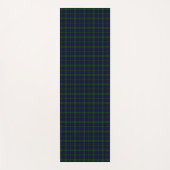 Black Watch Tartan Blue Green Pset Yogamat (Voorkant)