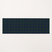 Black Watch Tartan Blue Green Pset Yogamat (Voorkant (horizontaal))