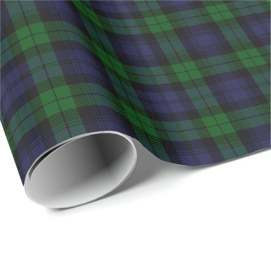 Black Watch Tartan Cadeaupapier (Rol Hoek)
